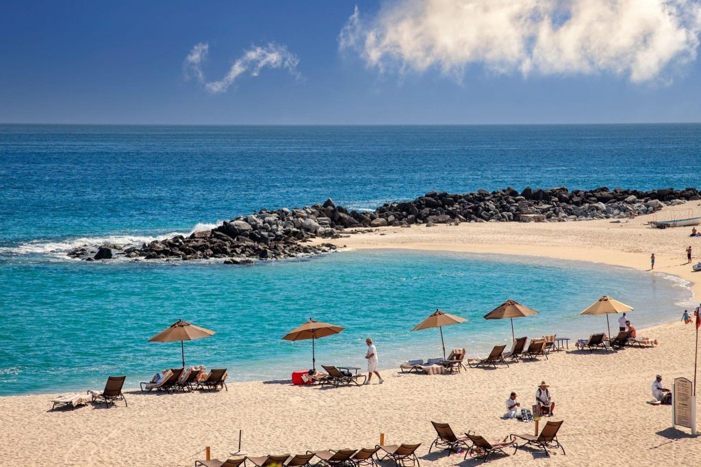 sandy beach in Cabo San Lucas