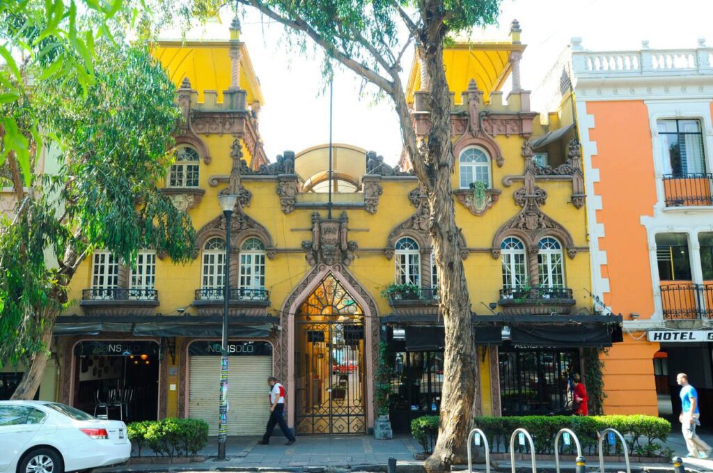 Condesa and Roma Norte neighborhood historic building