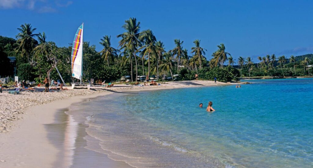 Sapphire Beach St Thomas US Virgin Islands Caribbean