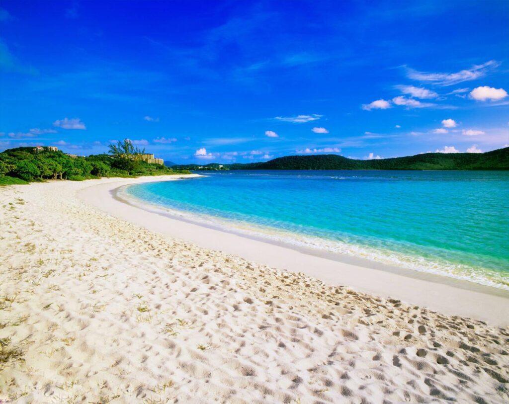 White Sand And Turquoise Sea