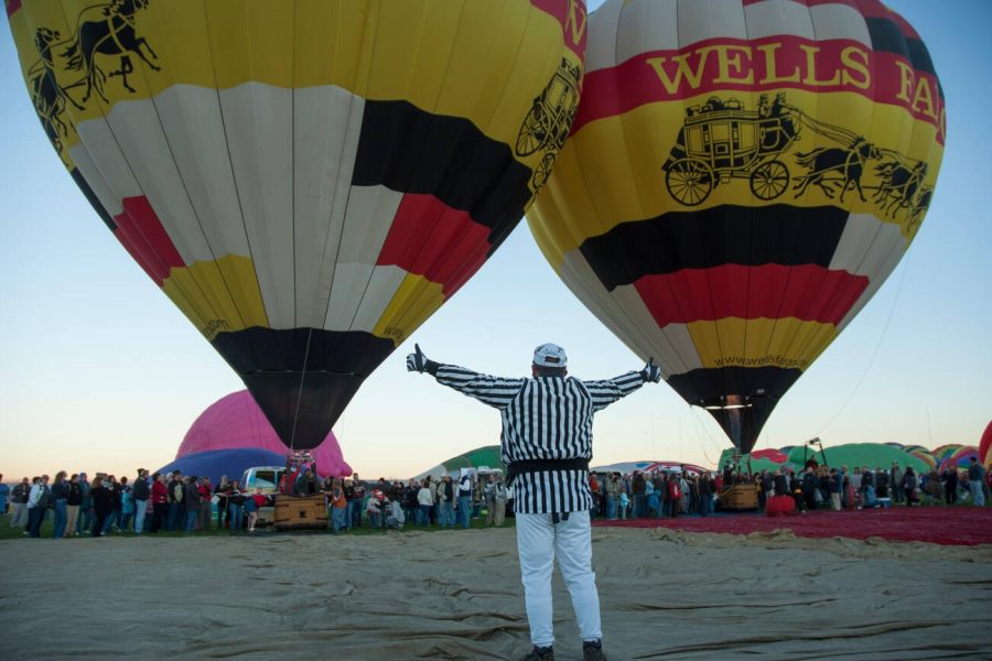 Hot air balloons at Balloon Fiesta